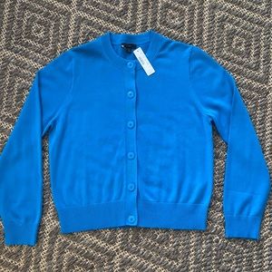 J.CREW Cardigan sweater in cotton crepe